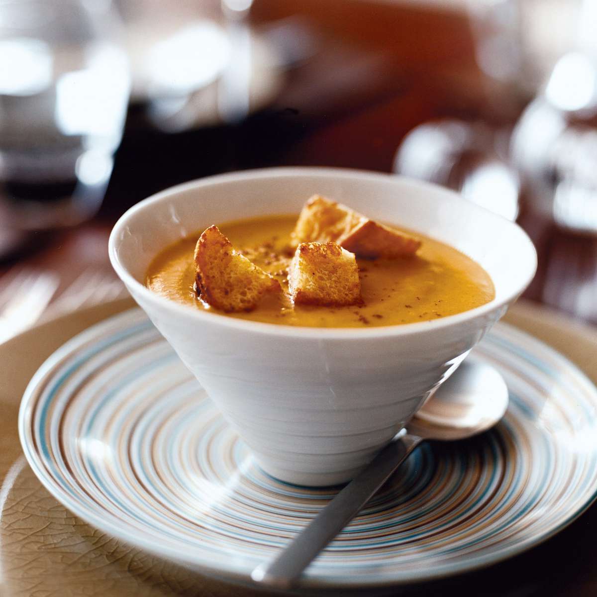 Winter Squash Soup with Pie Spices 
