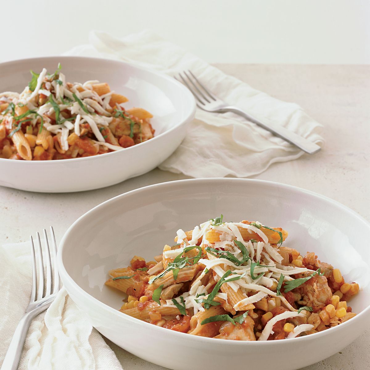 Mexican-Style Chicken with Penne 