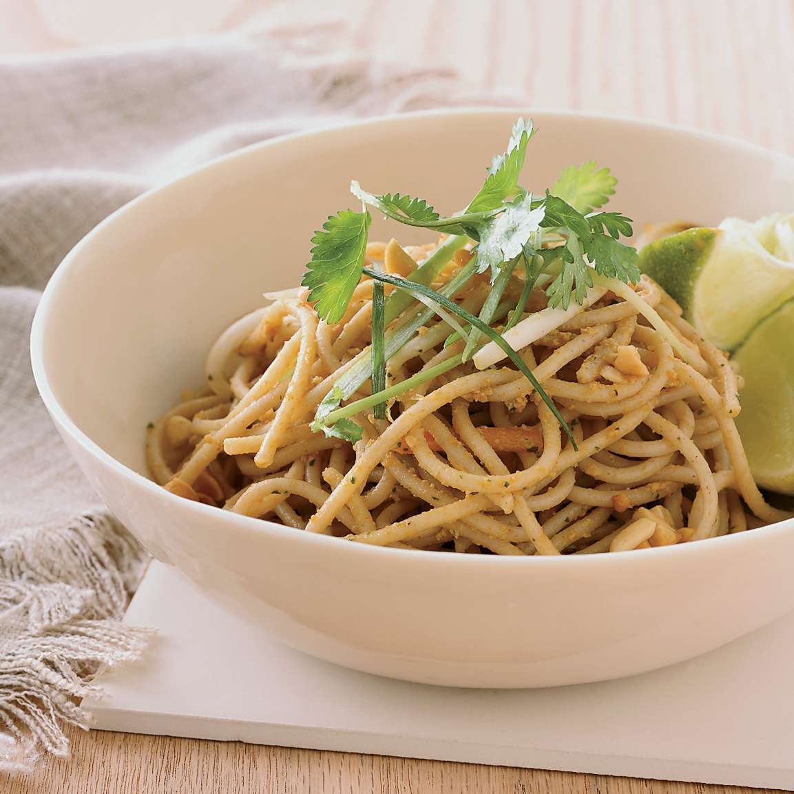 Red Curry Peanut Noodles 