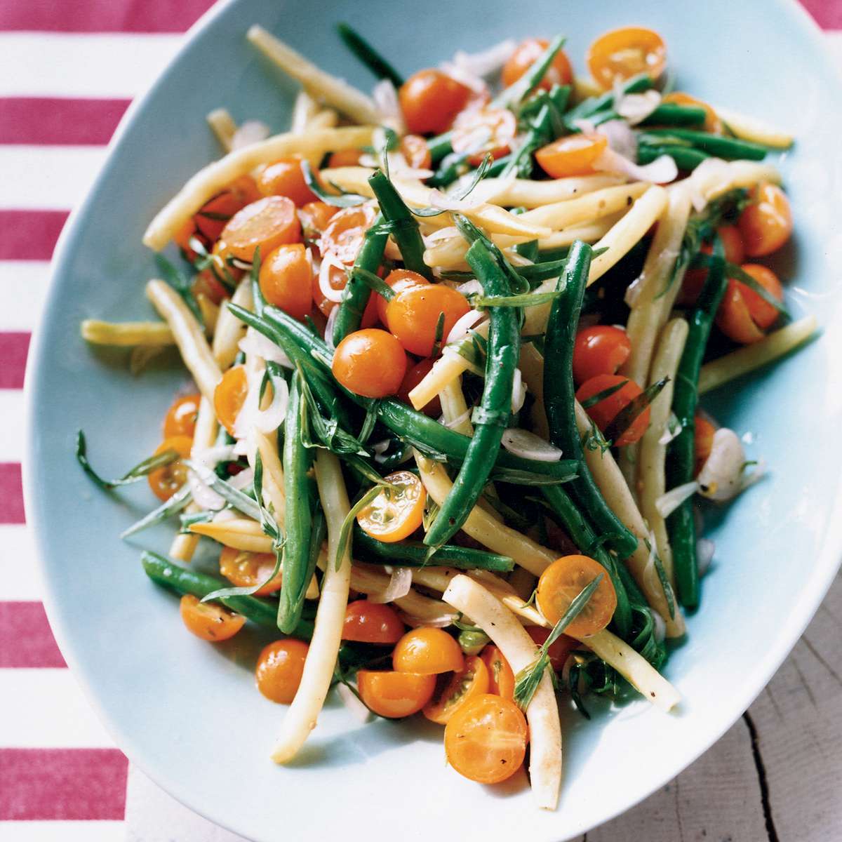 Green Bean-and-Tomato Salad with Tarragon Dressing
