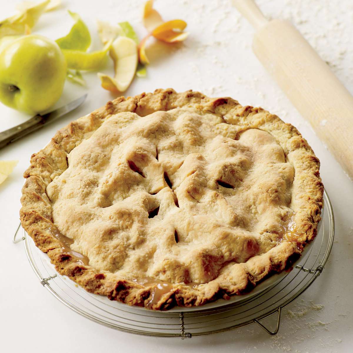 Double-Crust Apple Pie 