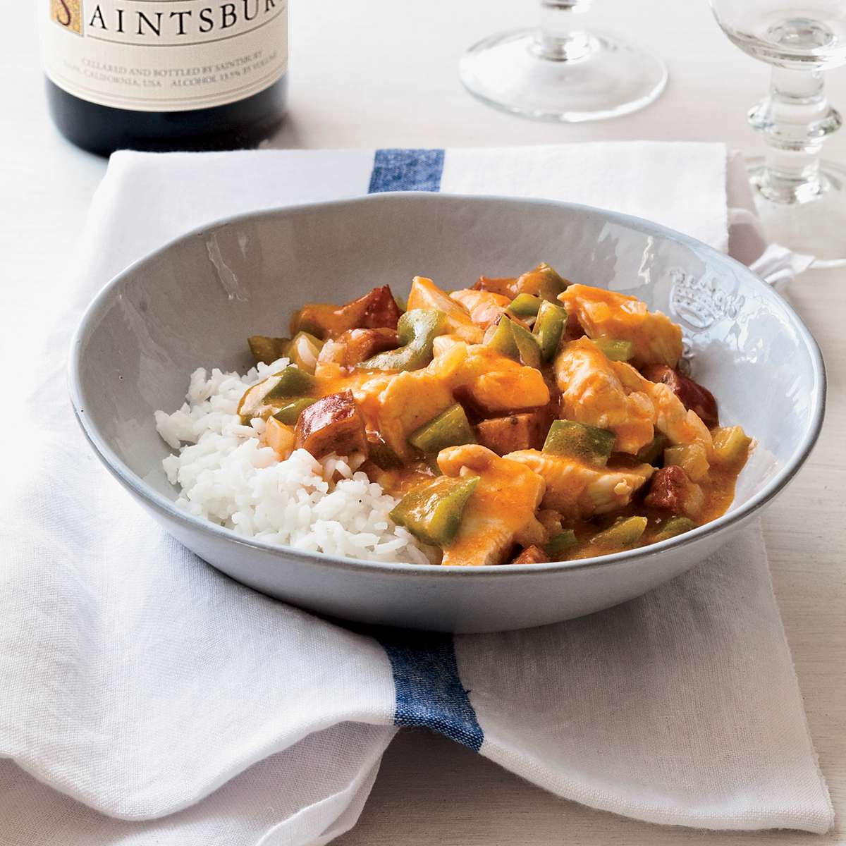 Chicken-and-Andouille &Eacute;touff&eacute;e 