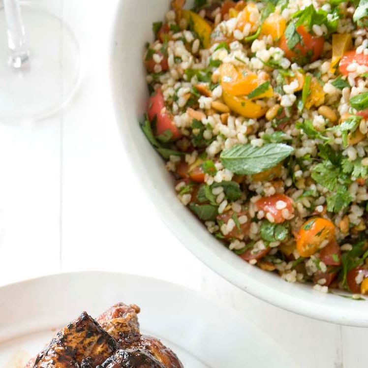 Nutty Brown-Rice Tabbouleh 