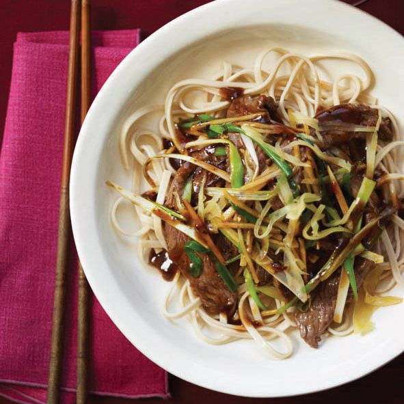 Beef Stir-Fry with Fresh and Pickled Ginger 