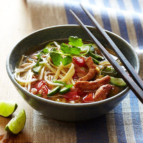 Vietnamese Pork-and-Noodle Soup 