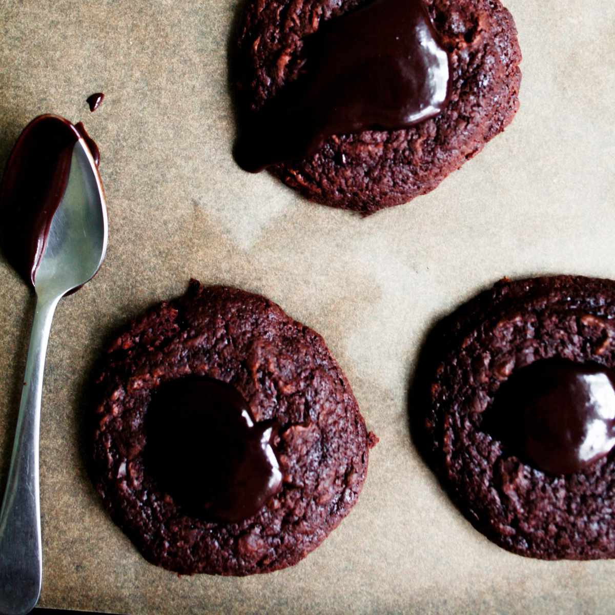 Frosted Brownie Cookies 