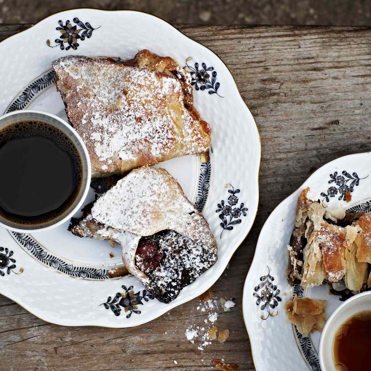 Sour Cherry and Poppy Seed Strudel 