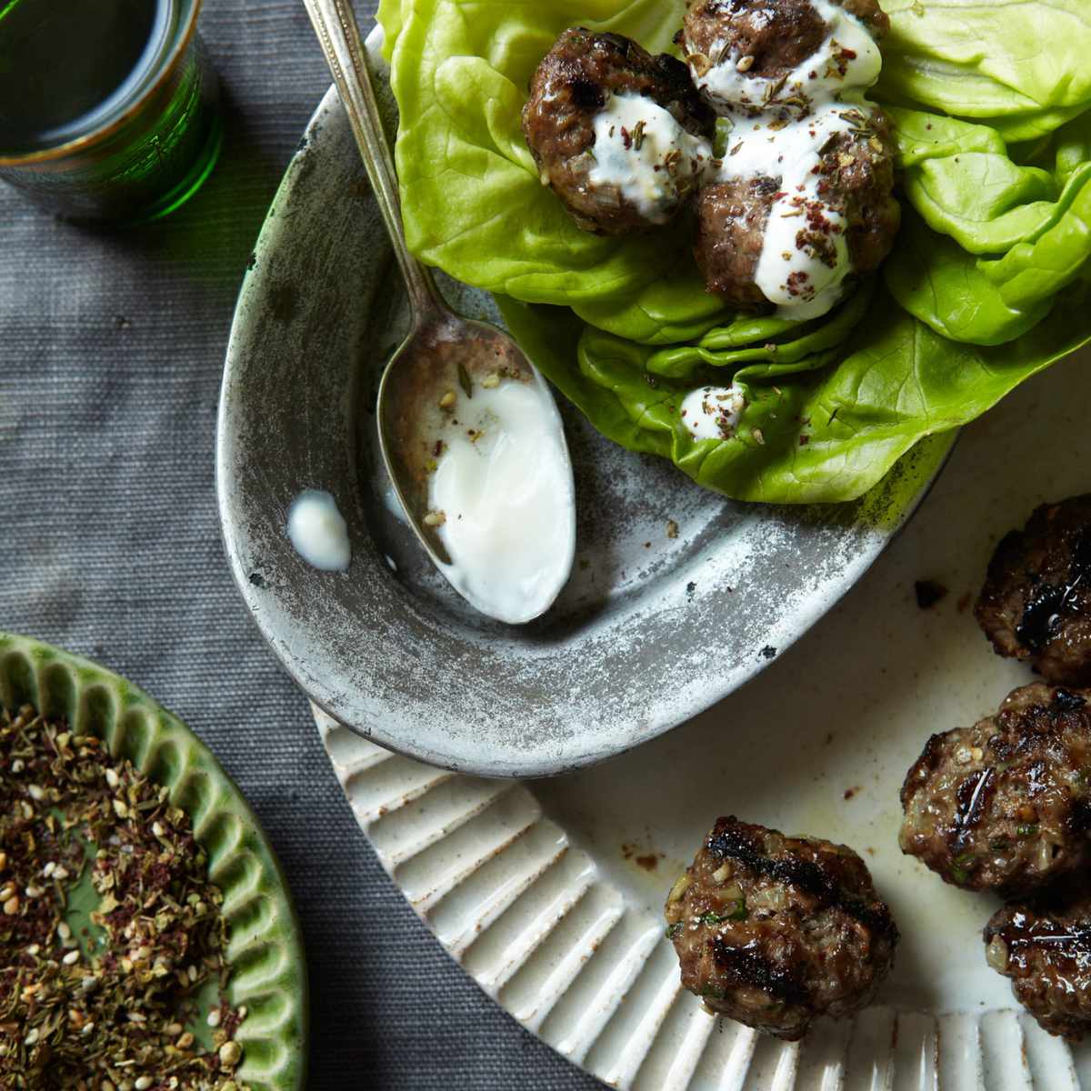 Grilled Middle Eastern Meatballs 