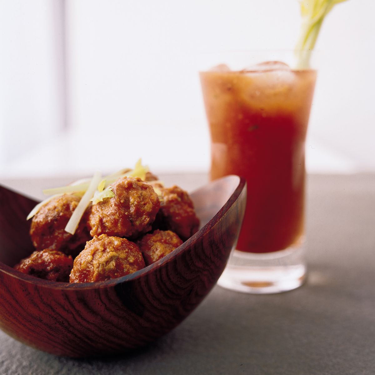 Bloody Mary Cocktail Meatballs 