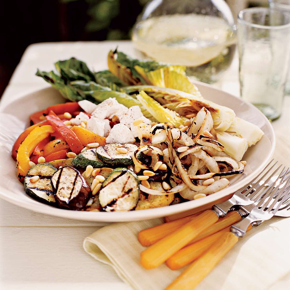Adler & Fertig's Knife and Fork Grilled Vegetable Salad 