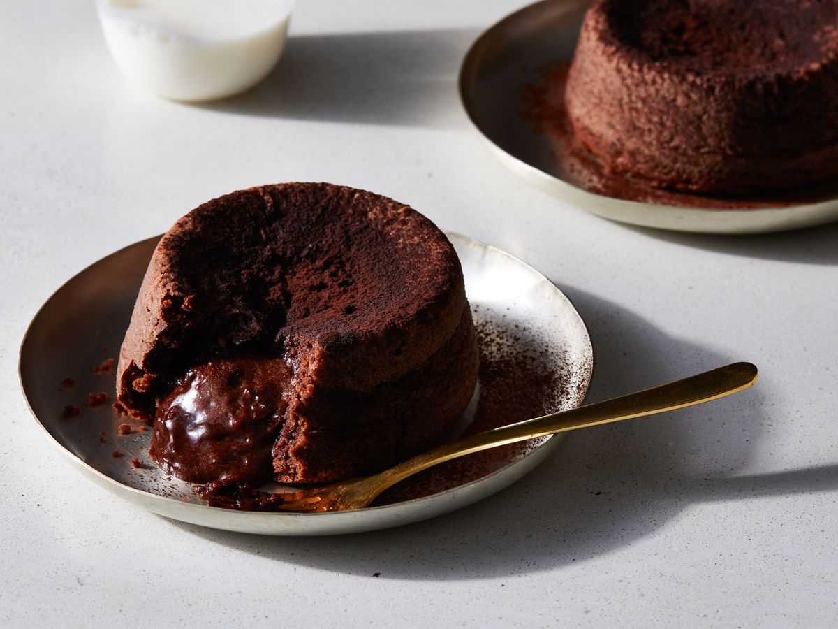 Molten Chocolate Cakes Recipe Jean Georges Vongerichten Food Wine