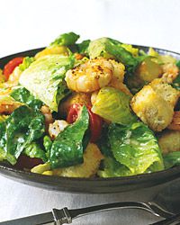 Caesar Salad with Shrimp 