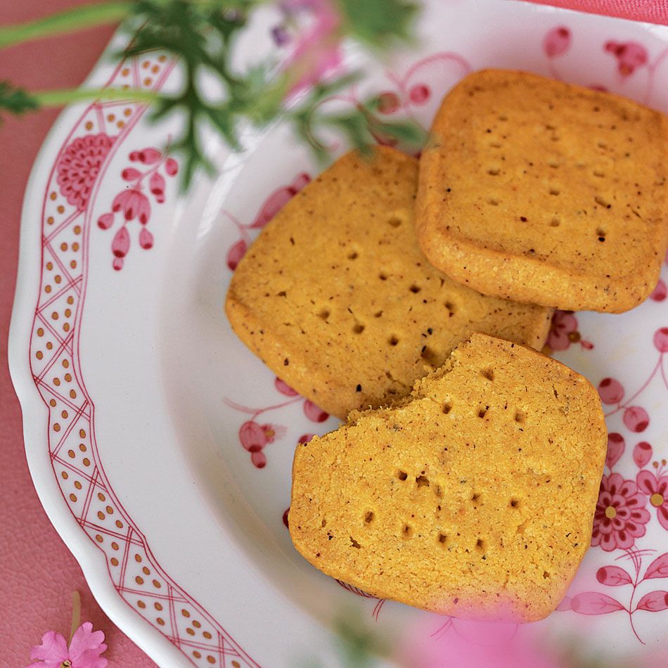 Spicy Cocktail Shortbreads 