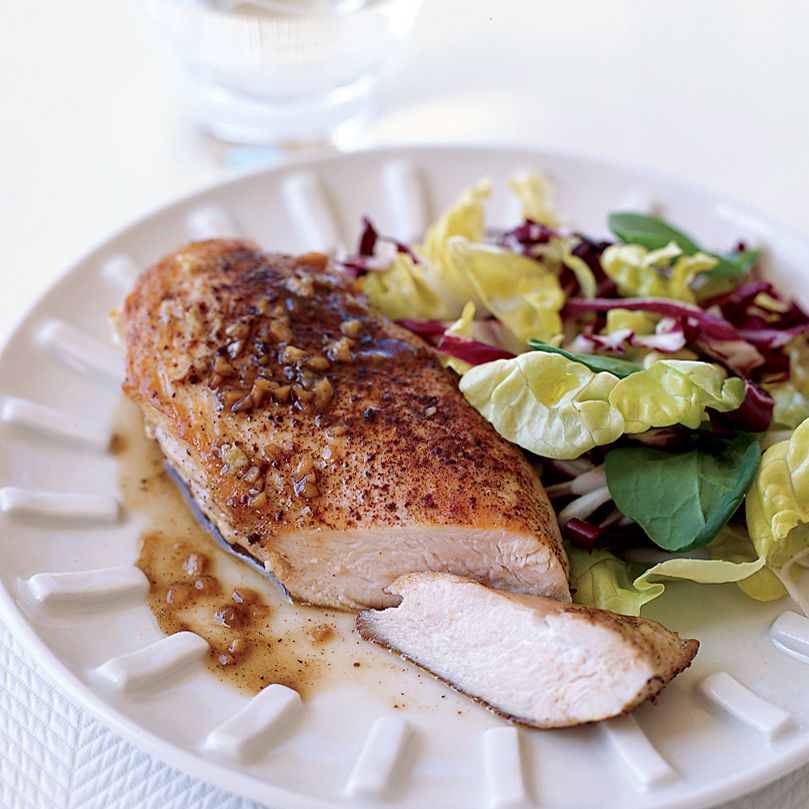 Sweet Spiced Chicken Breasts with Anisette 
