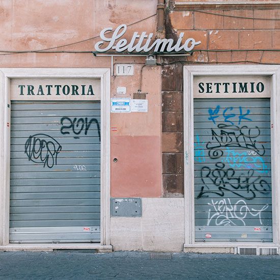 Rome Photo Tour: Trattoria Settimio