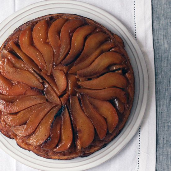 Ginger and Pear Upside-Down Cake