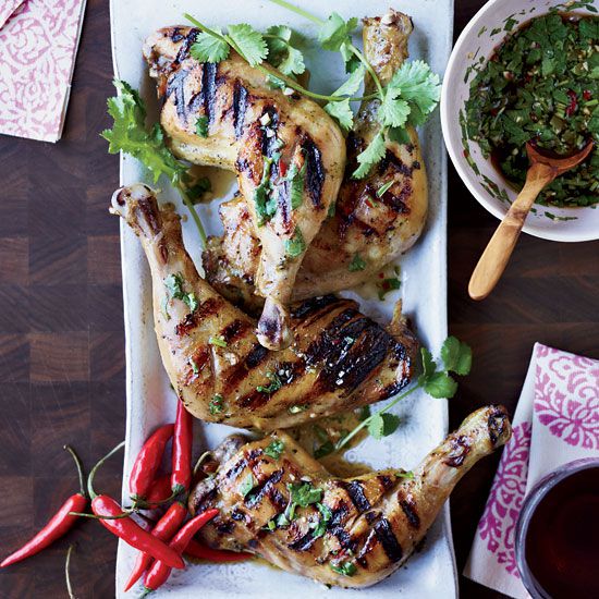 Thai Chicken with Hot-Sour-Salty-Sweet Sauce