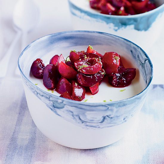 Cherry Pudding Cups