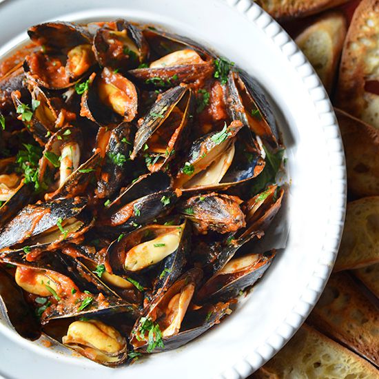 Mussels Fra Diavalo 