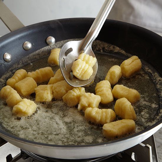 How to Make Gnocchi: Add the Gnocchi to the Butter