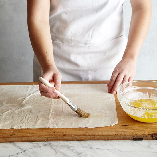 How to Make Baklava: Butter Phyllo Dough