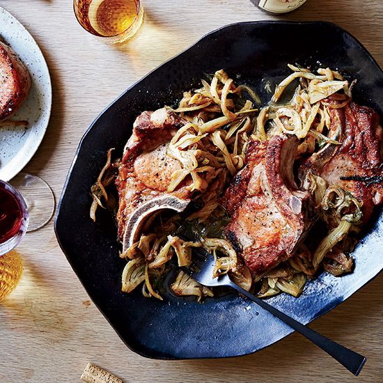 Benno and Leo&rsquo;s Brined Pork Chops with Fennel