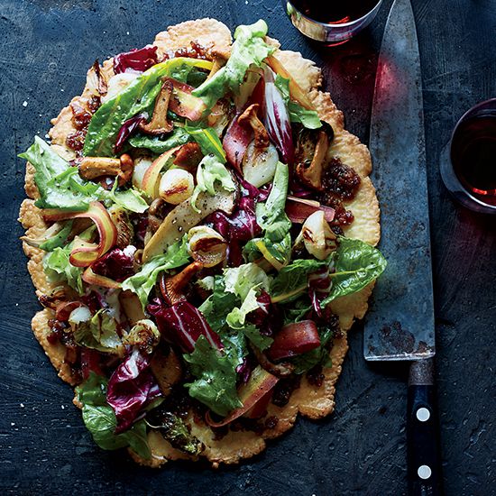 Free-Form Autumn Vegetable Tart with Bacon Marmalade