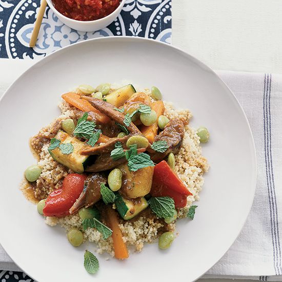 Moroccan Lamb and Vegetable Couscous 