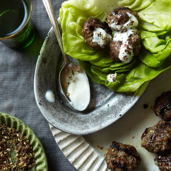 Grilled Middle Eastern Meatballs
