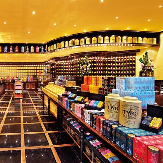 Tea Shops: TWG Tea Salon & Boutique; Singapore