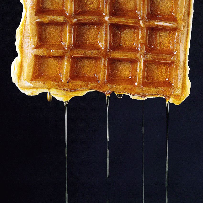 Crispy waffle recipe