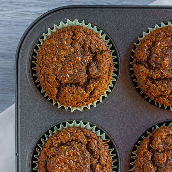 Carrot-Flax Muffins