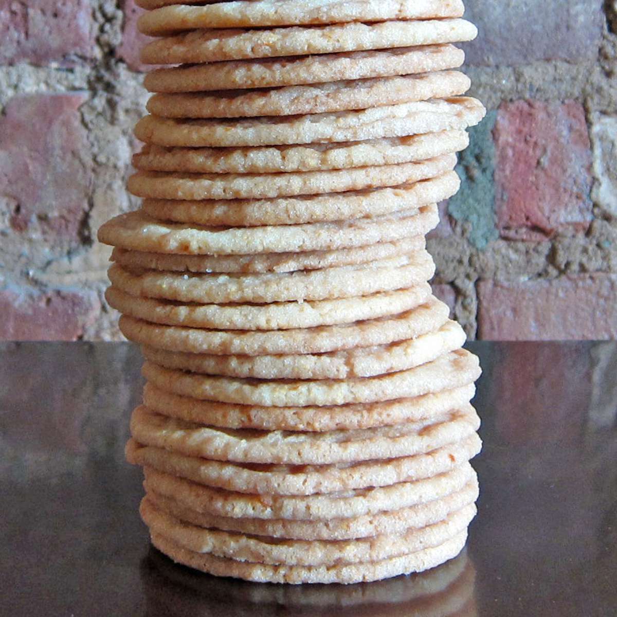 Cornmeal Sugar Cookies 