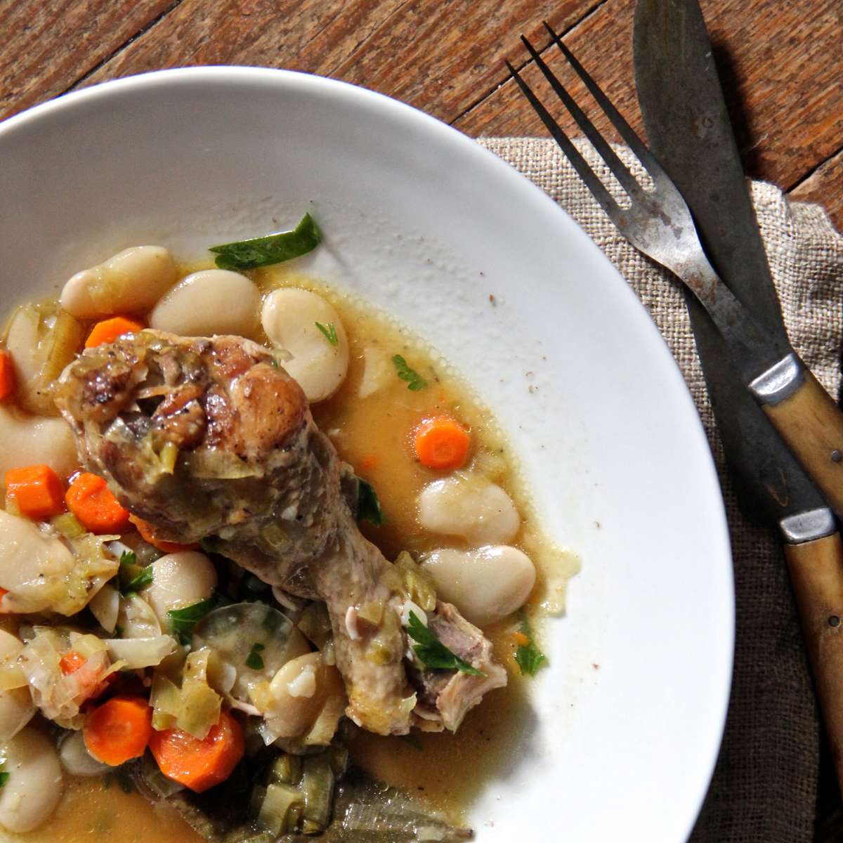 Chicken and White Bean Cassoulet 