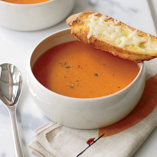 Day 21: Smoky Tomato Soup with Gruy&egrave;re Toast