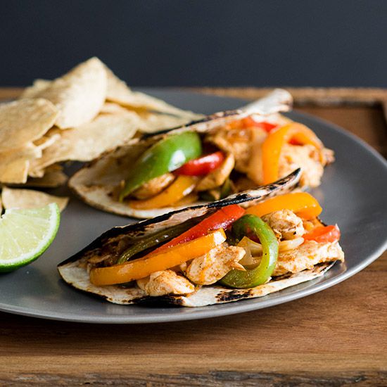 Chicken Fajitas with Bell Peppers