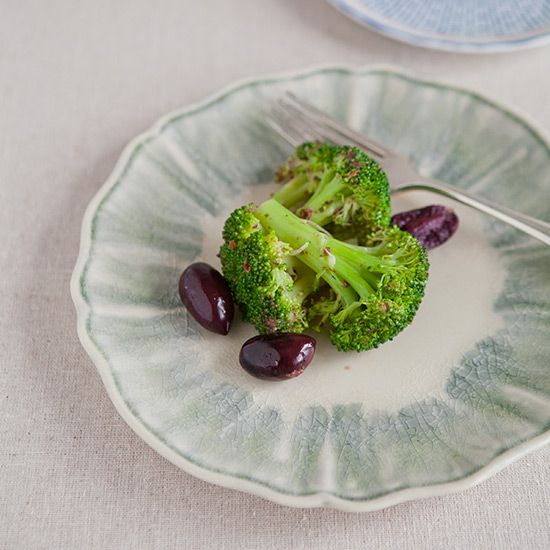 Broccoli with Garlicky Tapenade