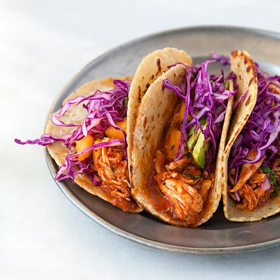 Slow Cooker Sweet Paprika Chicken Tacos