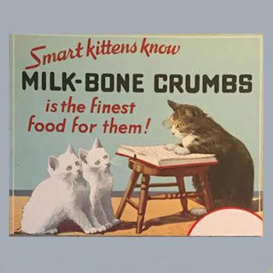 Vintage Milk Bone Ad