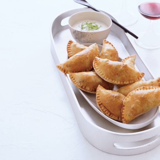 Natchitoches Meat Pies with Spicy Buttermilk Dip