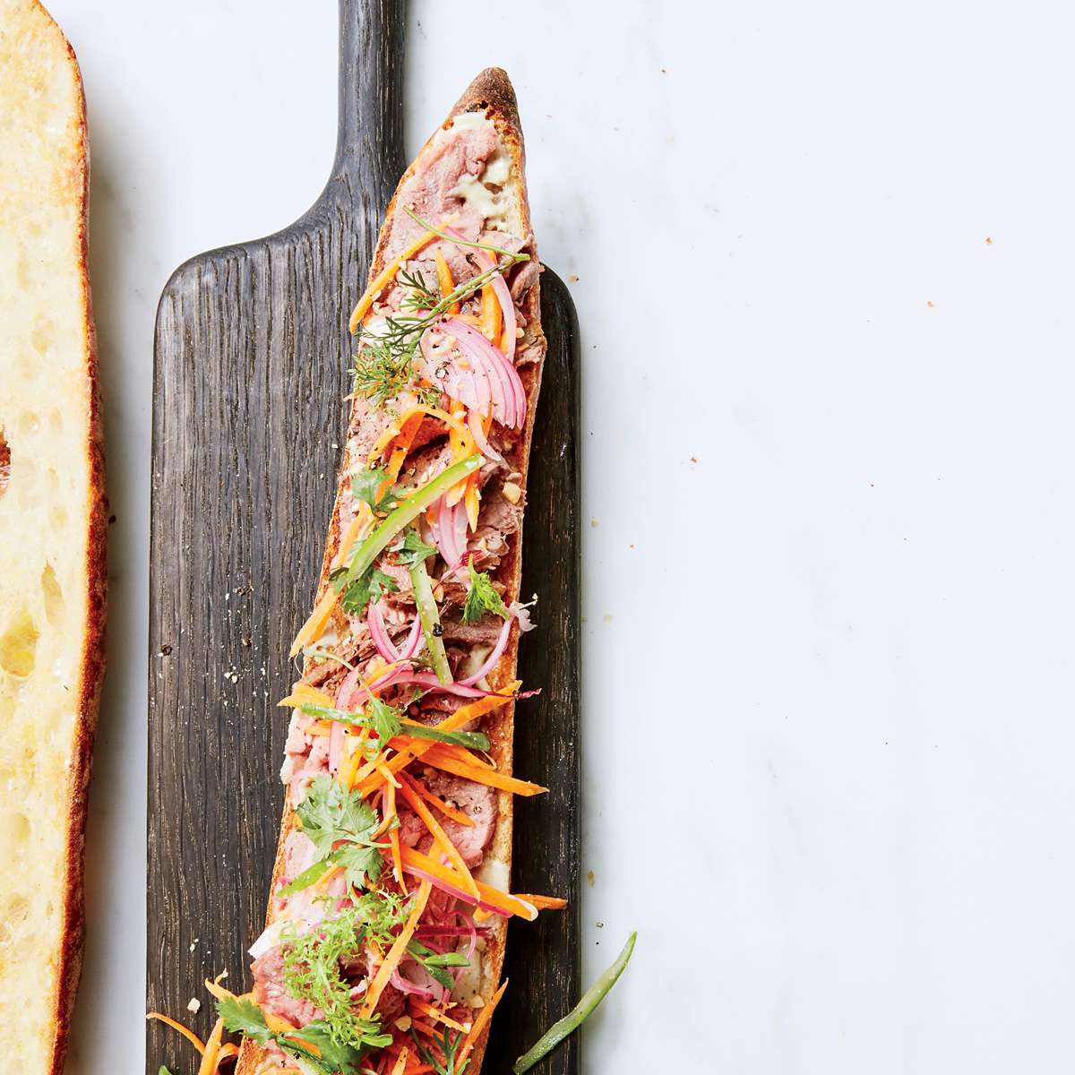 Thai Beef Sandwiches with Green Curry Mayo