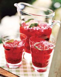 Tangy Hibiscus-Lime Iced Tea