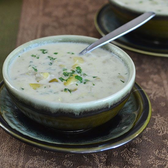 Potato and Leek Soup (Vichyssoise)