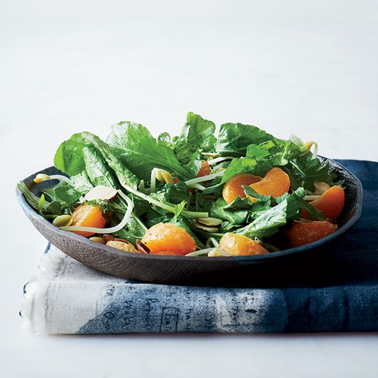 Arugula Salad with Mandarin Vinaigrette