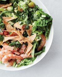 Mexican Shrimp-and-Avocado Salad with Tortilla Chips