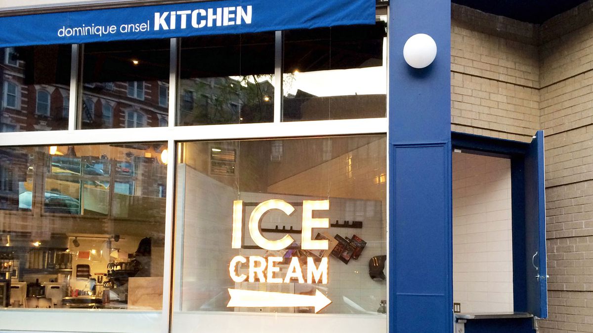 Dominique Ansel Kitchen Ice Cream Window