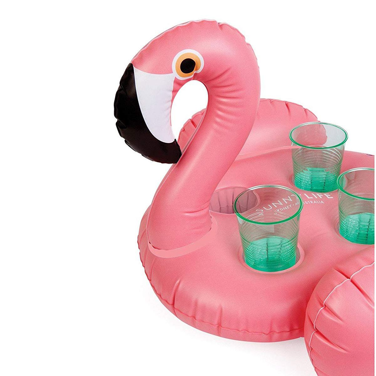 SunnyLife Inflatable Flamingo Drink Holder