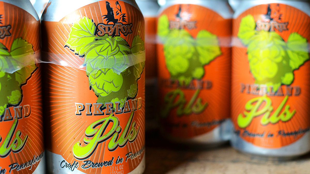 Pikeland Pils by Sly Fox Brewing Co. (4.9% ABV)