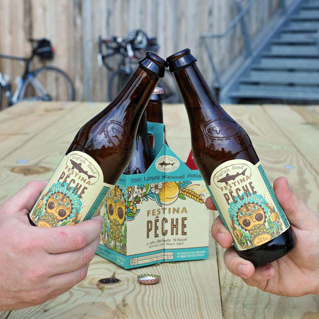 Dogfish Head Craft Brewery, Festina P&ecirc;che, beer