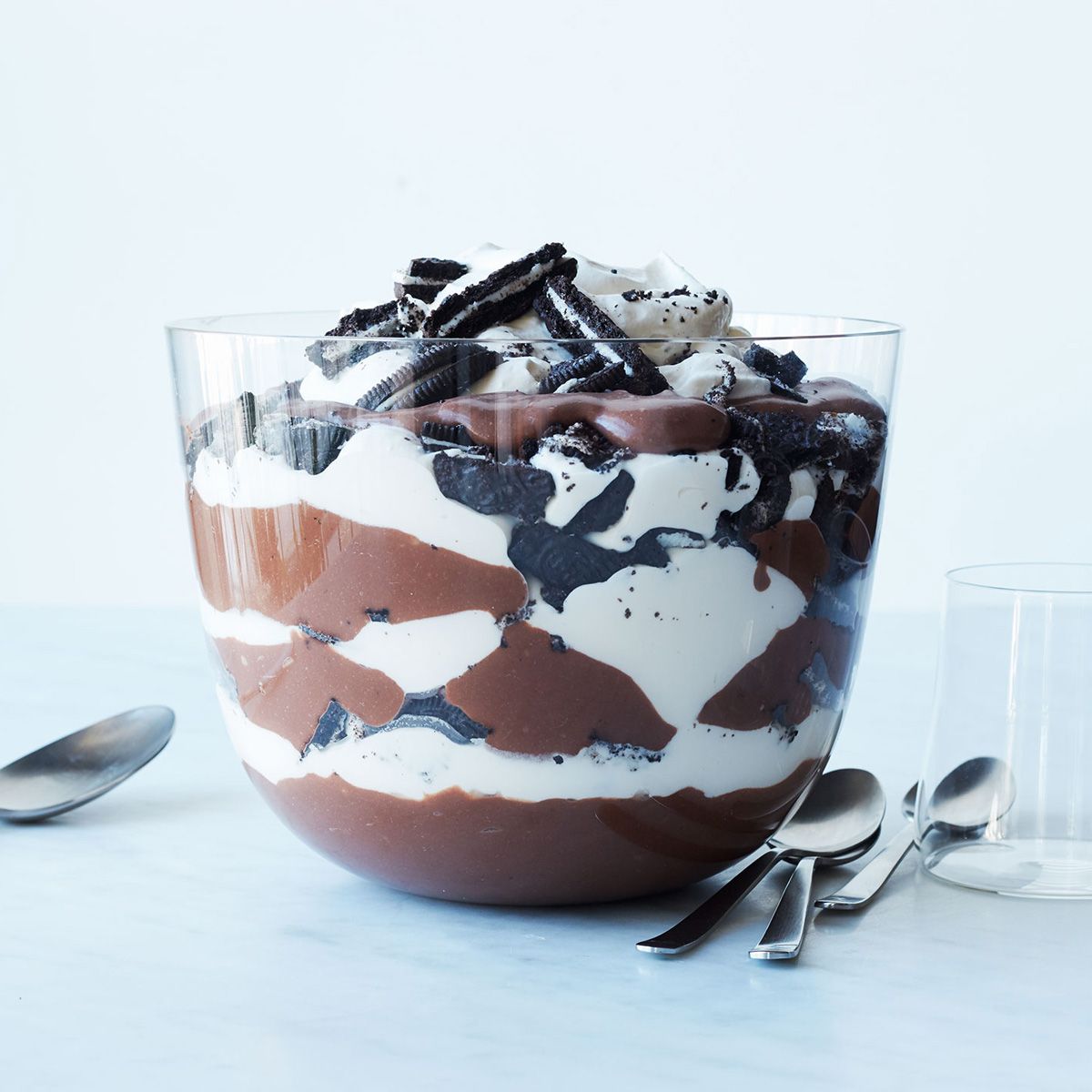 Chocolate Cookie Crunch Trifle